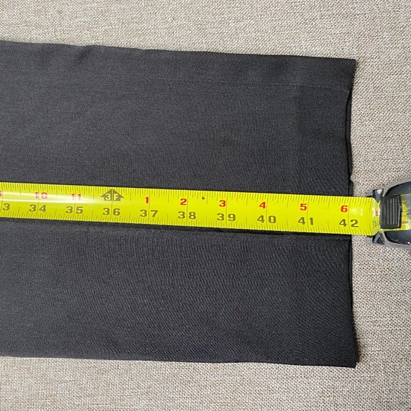 Perry Ellis Portfolio Dress Pants Men's 38 x 32 Slim Fit Black Business Office - Picture 14 of 14